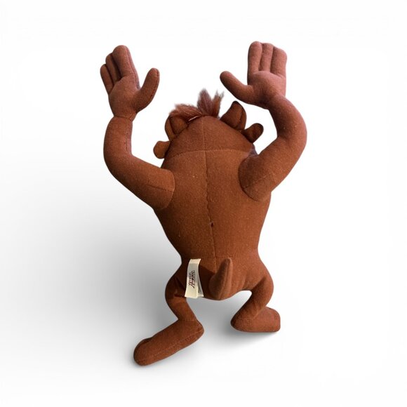 LOONEY TUNES Tazmanian Devil Plush Stuffed Animal 13" Taz - Picture 4 of 5